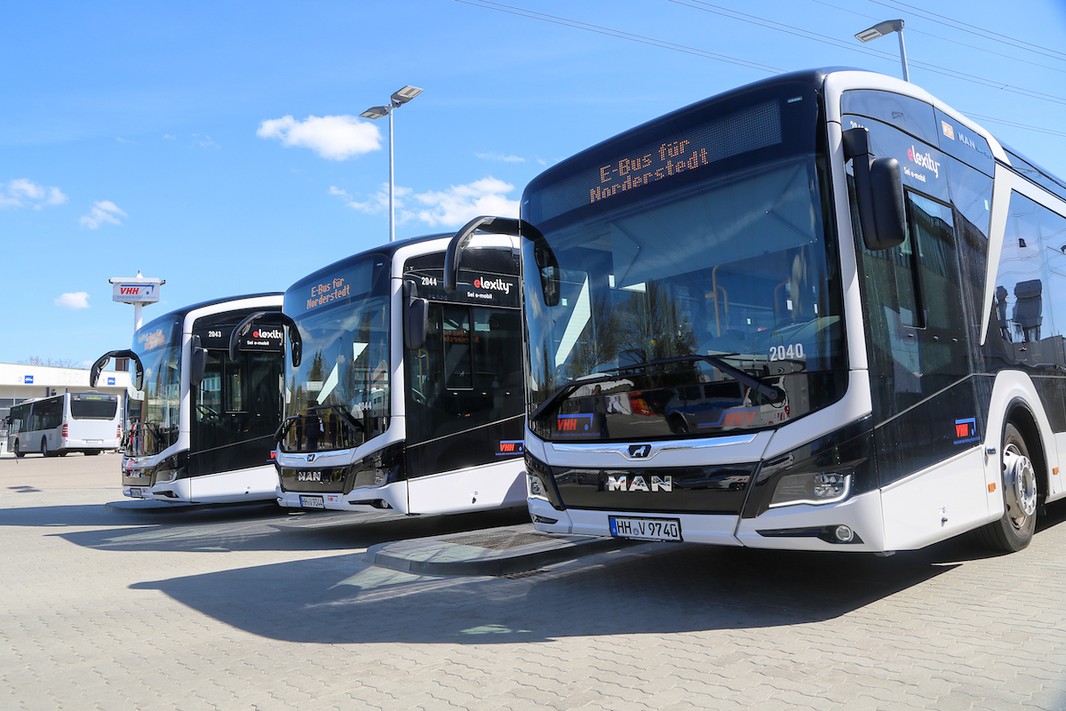 Die VHH elektrifiziert den Busverkehr in Norderstedt: Der erste E-Busbetriebshof der VHH in Schleswig-Holstein wurde nun eingeweiht.