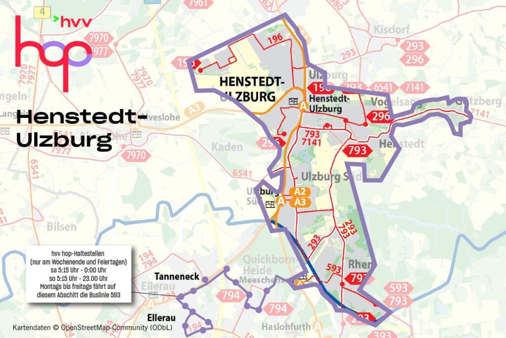 hvv hop in Henstedt-Ulzburg