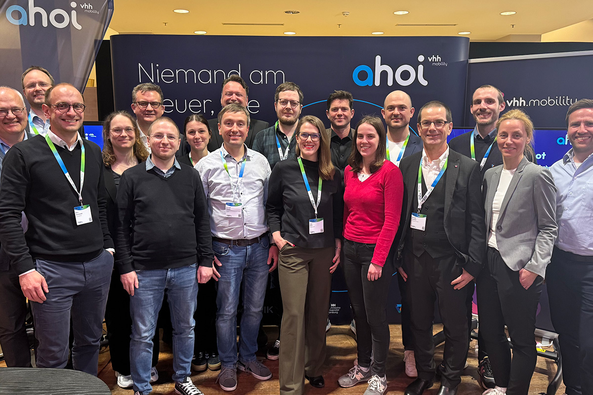 Das ahoi Projektteam auf der mobility move 2025