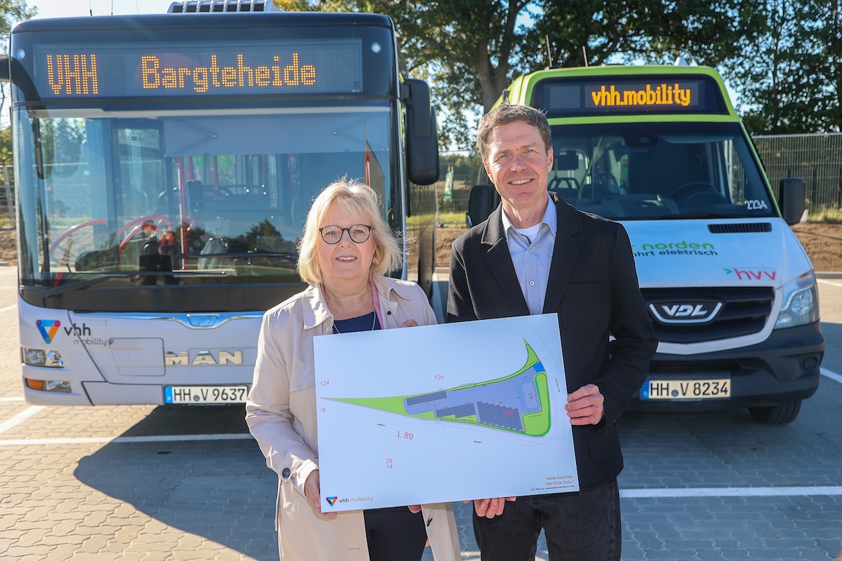In der Stadt Bargteheide eröffnet vhh.mobility, die Verkehrsbetriebe Hamburg-Holstein GmbH, ihren 18. Standort.
