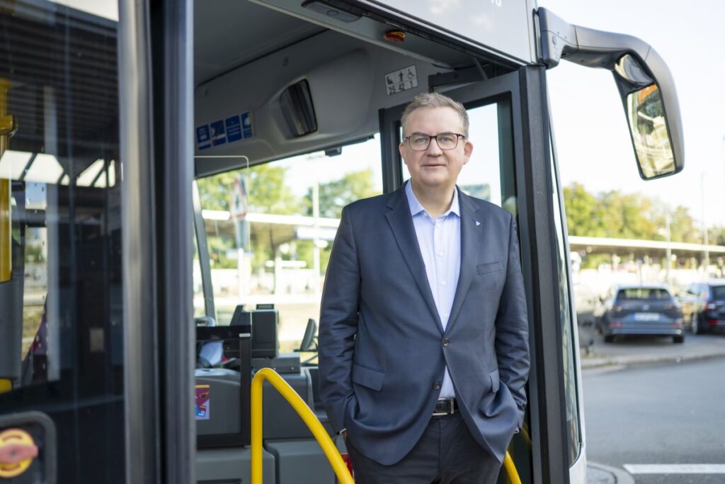 Die vhh.mobility Geschäftsführung: Dr. Lorenz Kasch