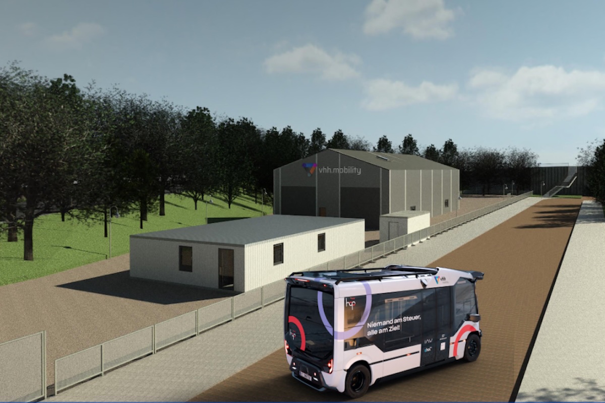 vhh.mobility baut 2026 einen neuen Betriebshof, der speziell für autonome Shuttles in Hamburg ausgelegt ist.