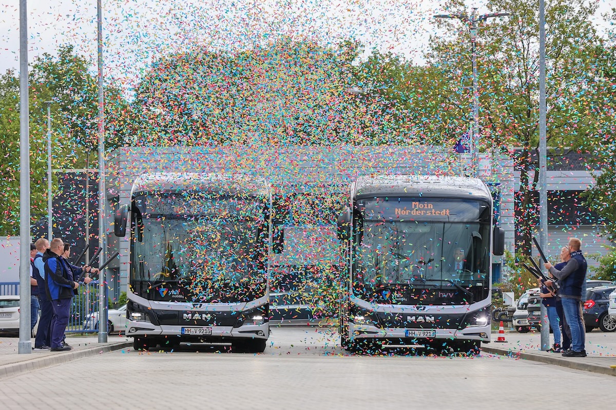 vhh.mobility, Verkehrsbetriebe Hamburg-Holstein GmbH, hat am Standort Hans-Böckler-Ring einen modernen Busbetriebshof gebaut.